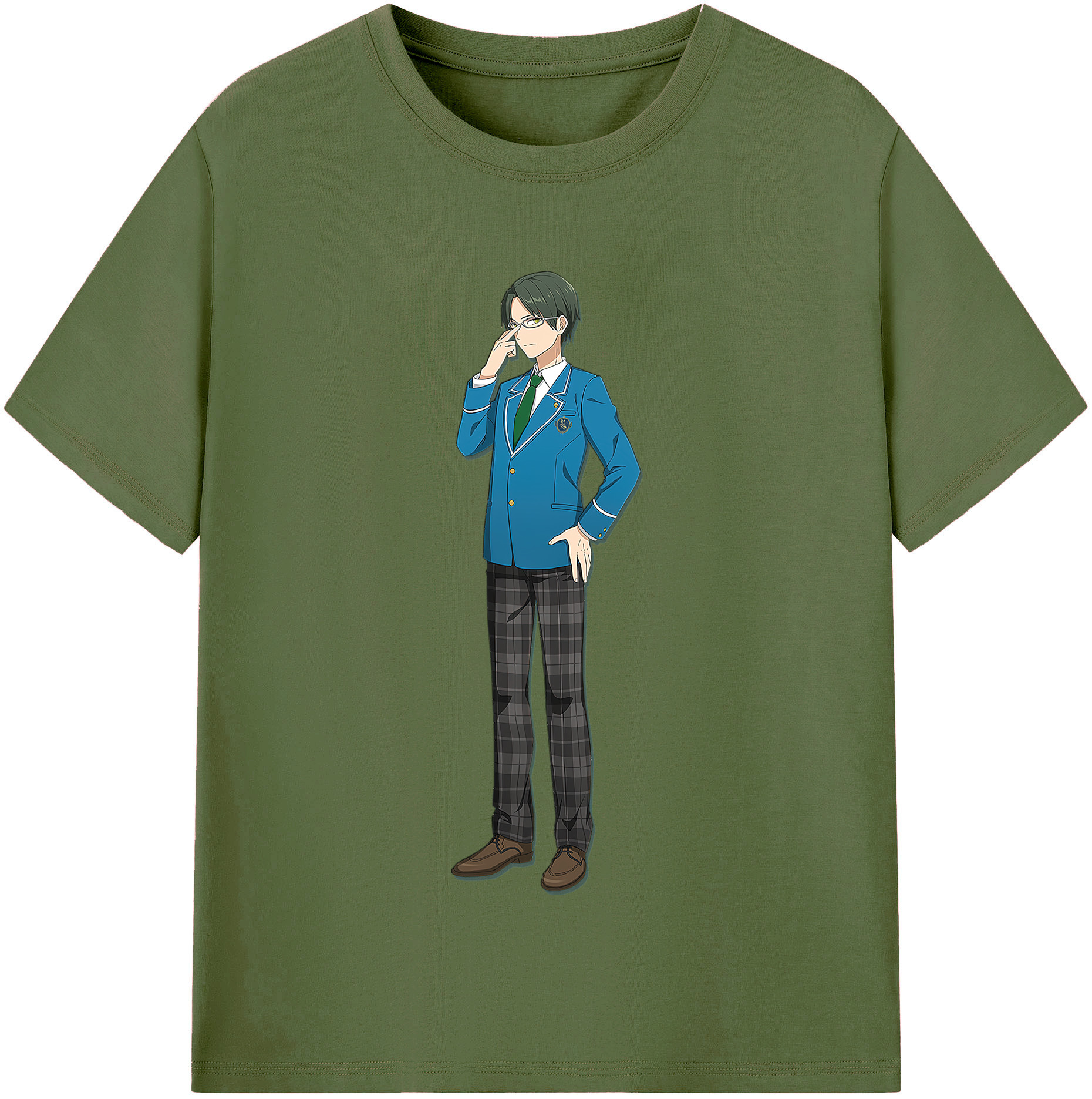 （画像用） あんさんぶるスターズ! Ensemble Stars 綿100％半袖Tシャツ（フロントプリント）